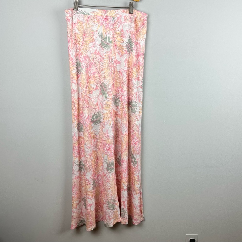 Tommy Bahama Floral Tropical Maxi Skirt sz S